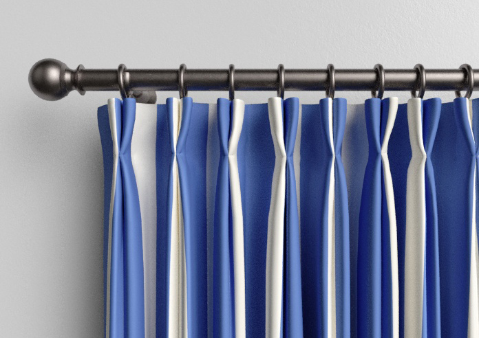The British Stripe Co. Henry, Bristol No.2 - Made to Measure Curtains - Image 10
